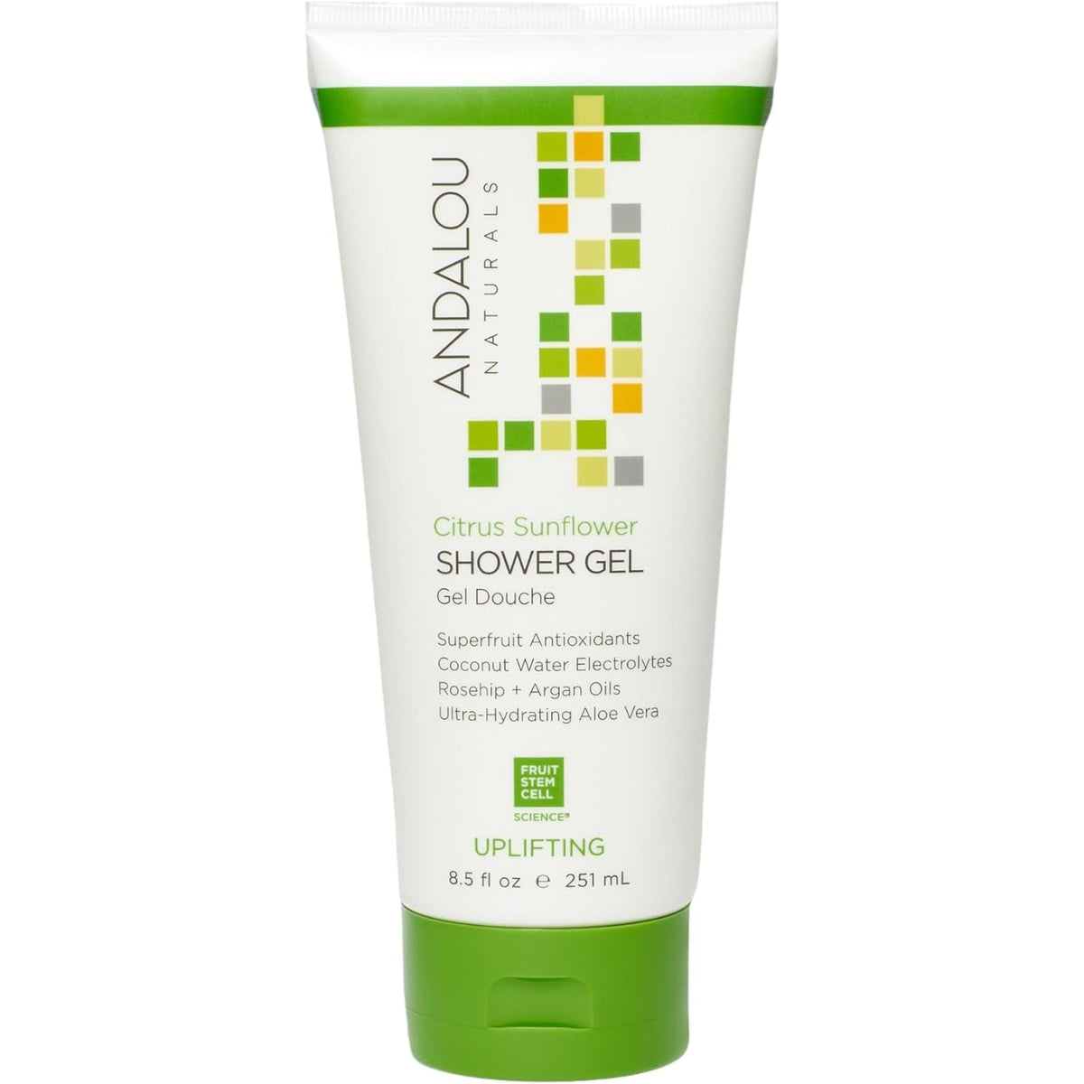 Andalou Citrus Sunflower Uplifting Shower Gel Body Wash 251mL