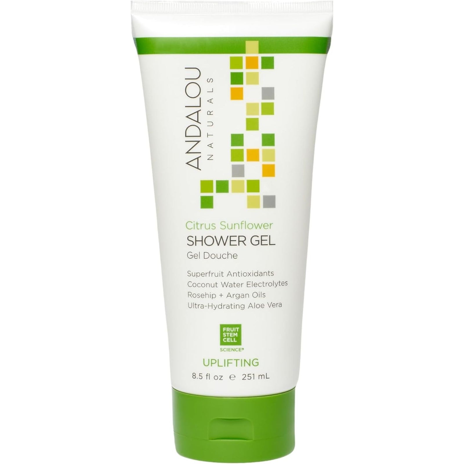 Andalou Citrus Sunflower Uplifting Shower Gel Body Wash 251mL