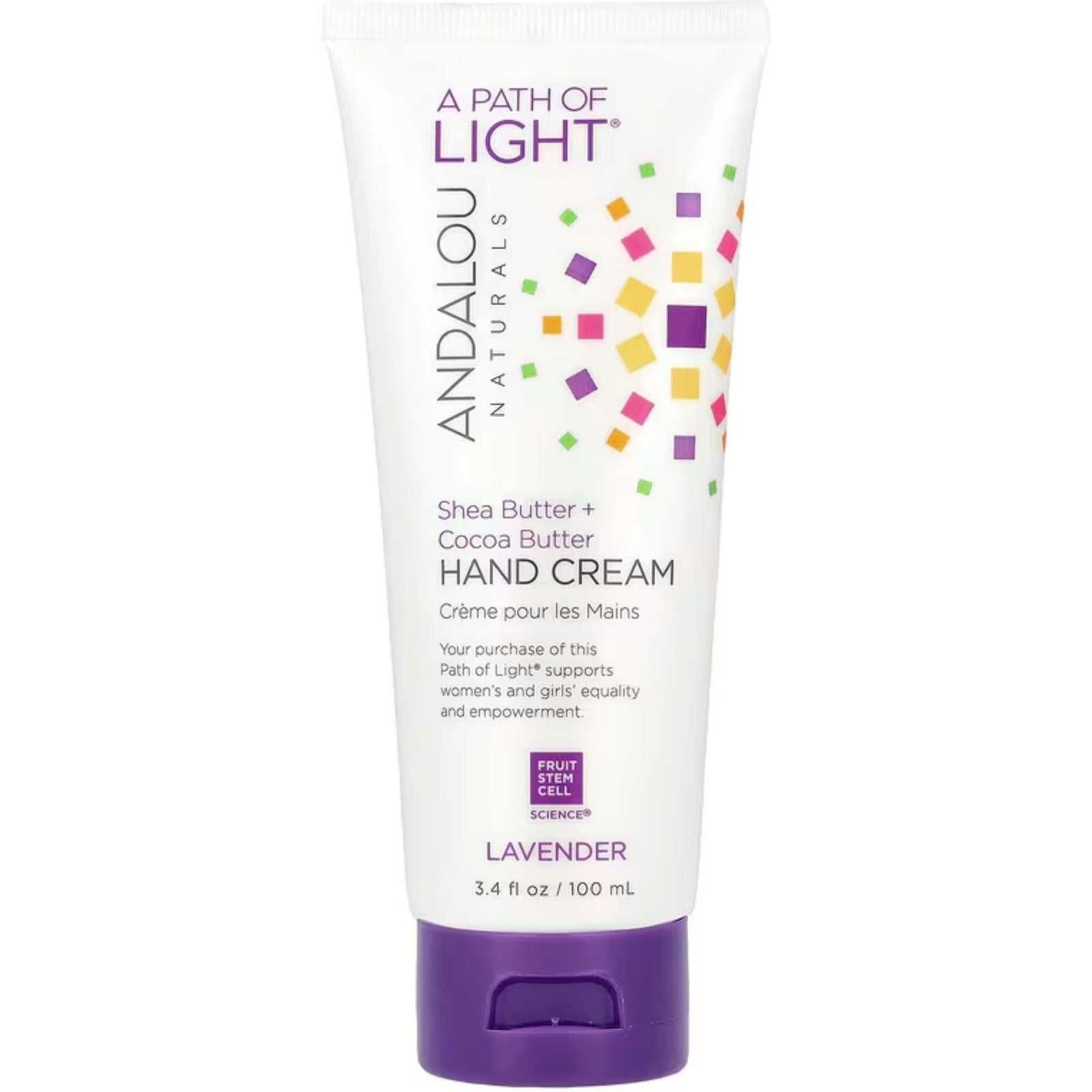 Andalou Lavender Hand Lotion Cream 100mL