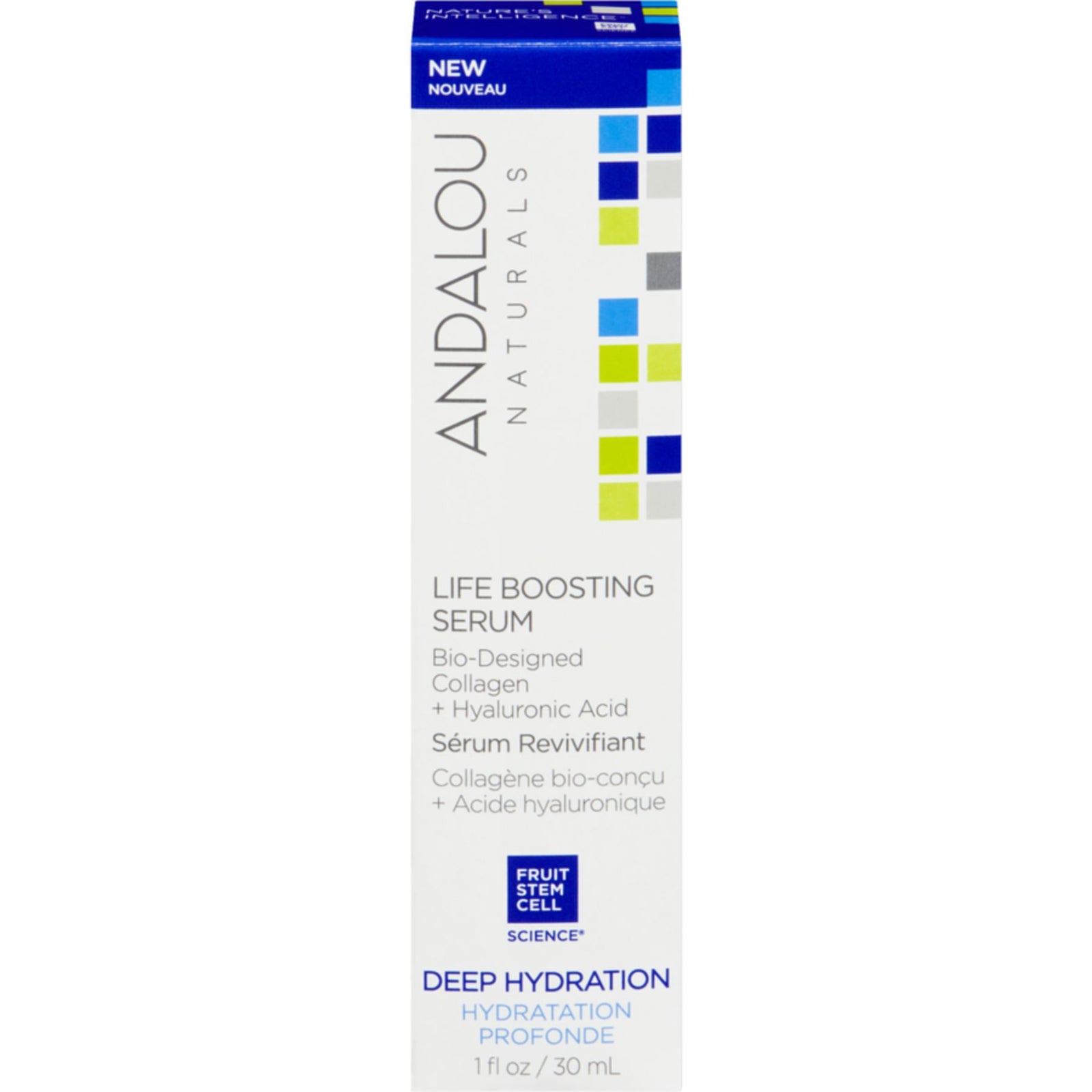 Andalou Deep Hydration Life Boosting Serum 30mL