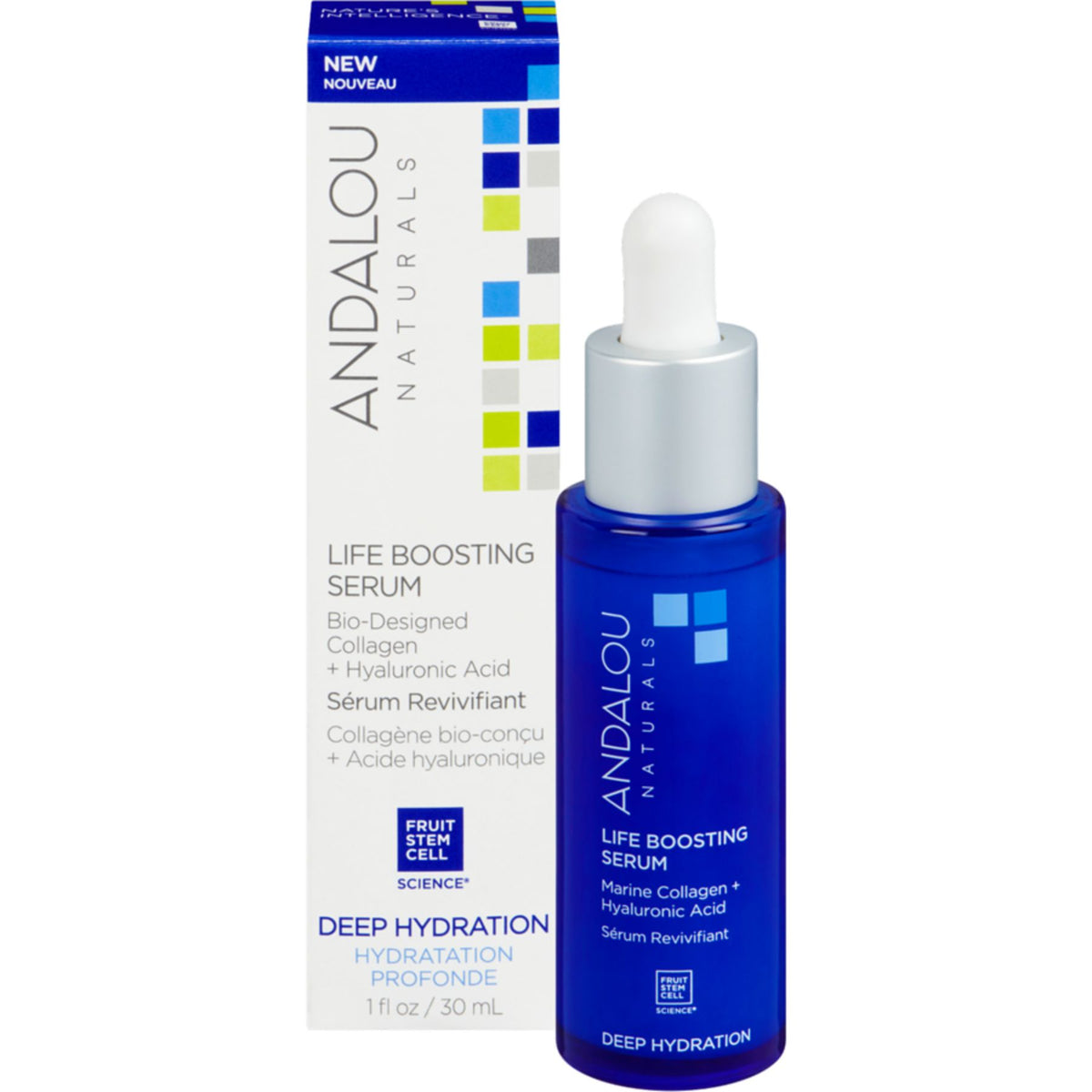 Andalou Deep Hydration Life Boosting Serum 30mL