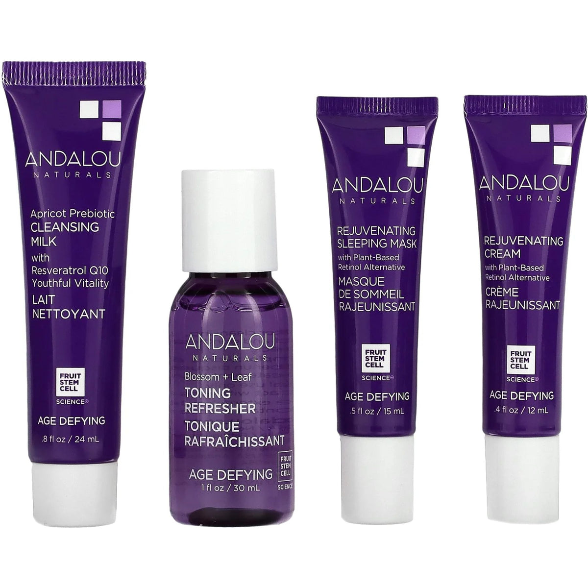 Andalou On The Go Essentials Age Defying Skincare Kit