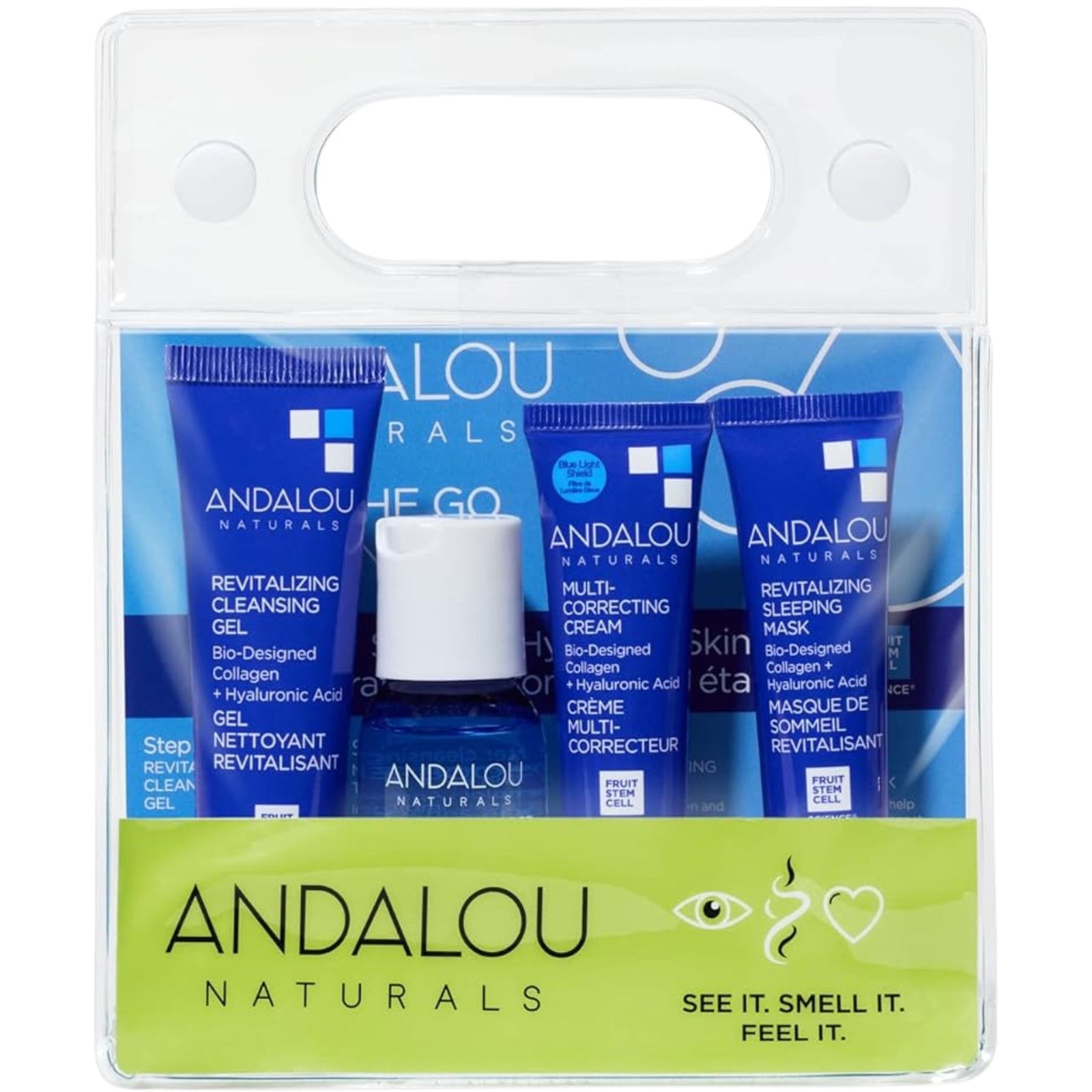 Andalou On The Go Essentials Deep Hydration Skincare Kit