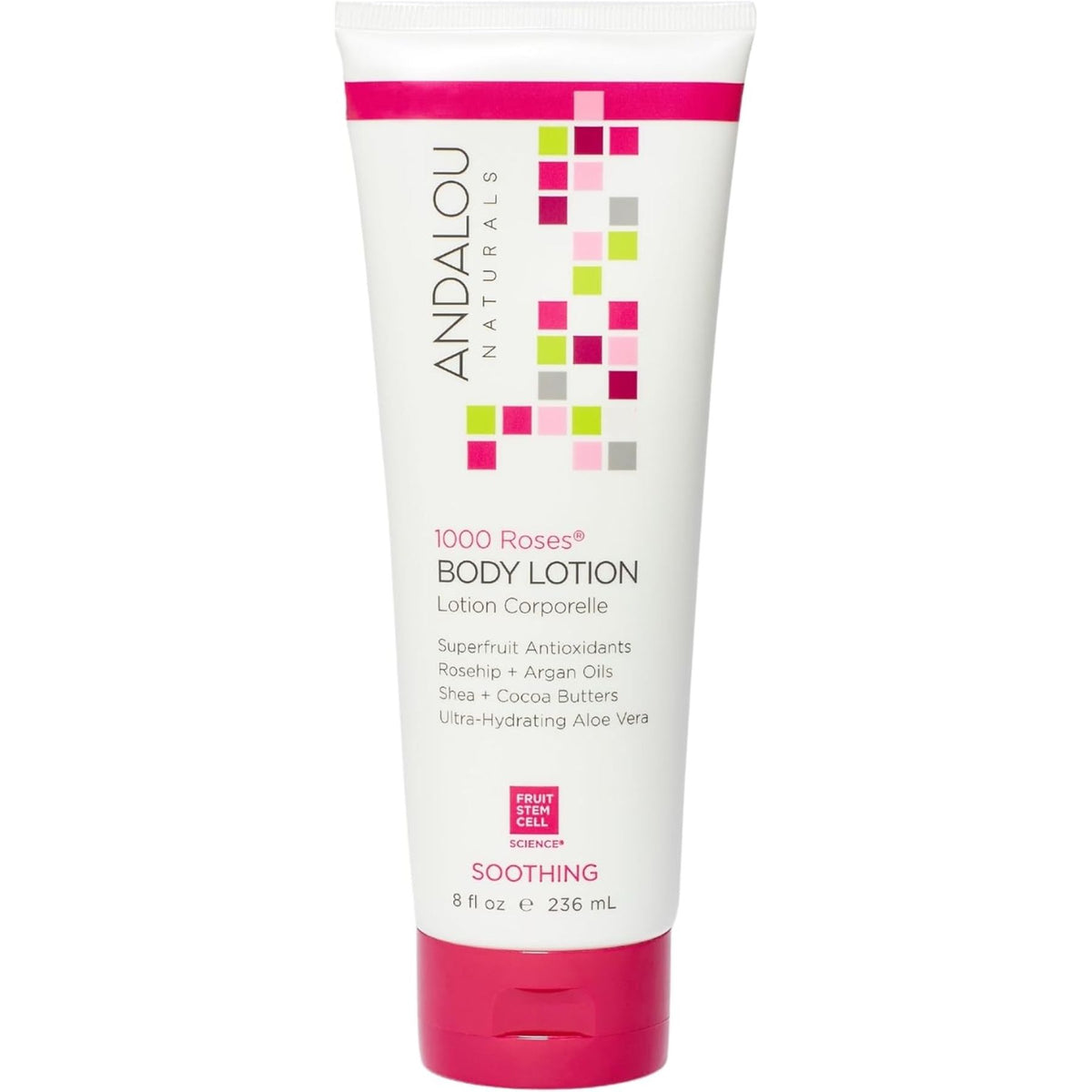Andalou Sensitive 1000 Roses Soothing Body Lotion 236mL