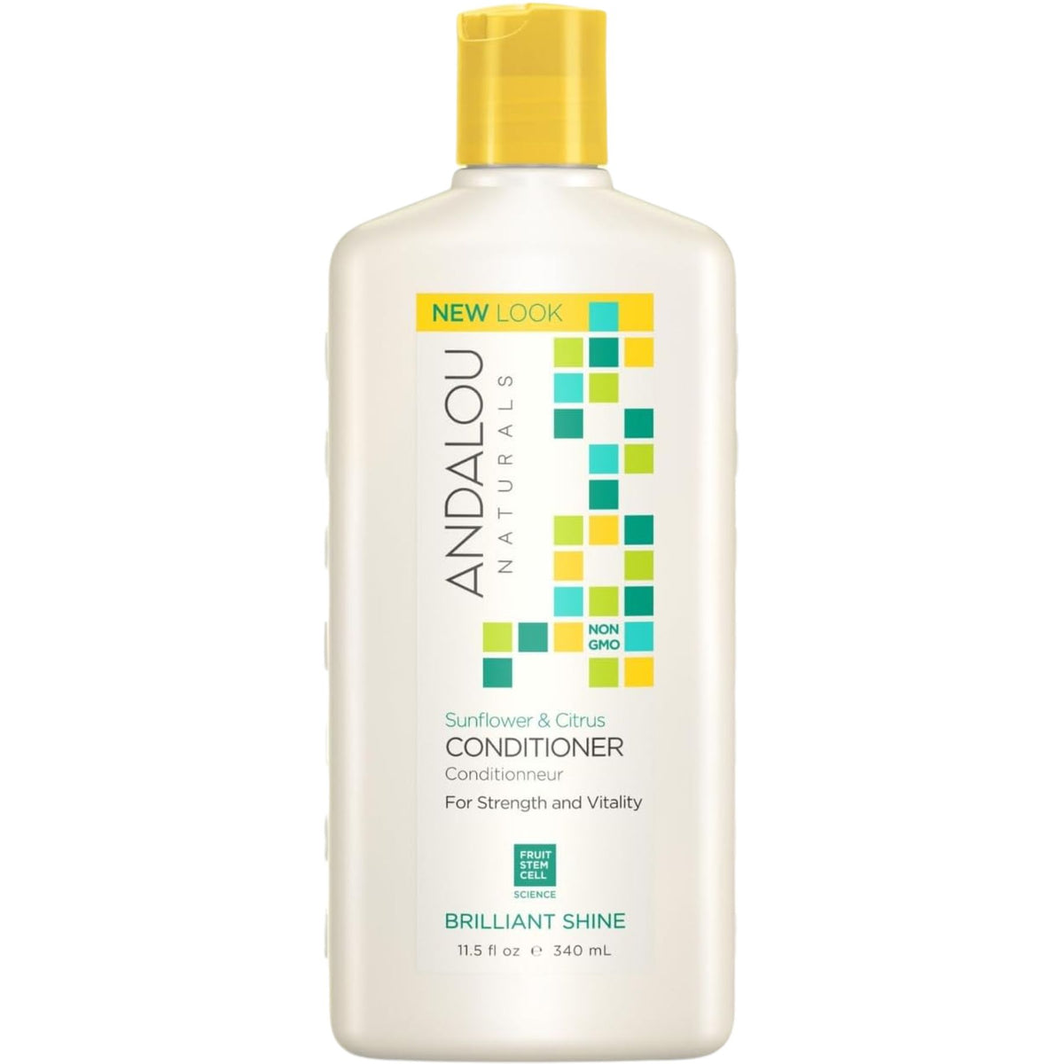 Andalou Sunflower & Citrus Brilliant Shine Conditioner 340mL