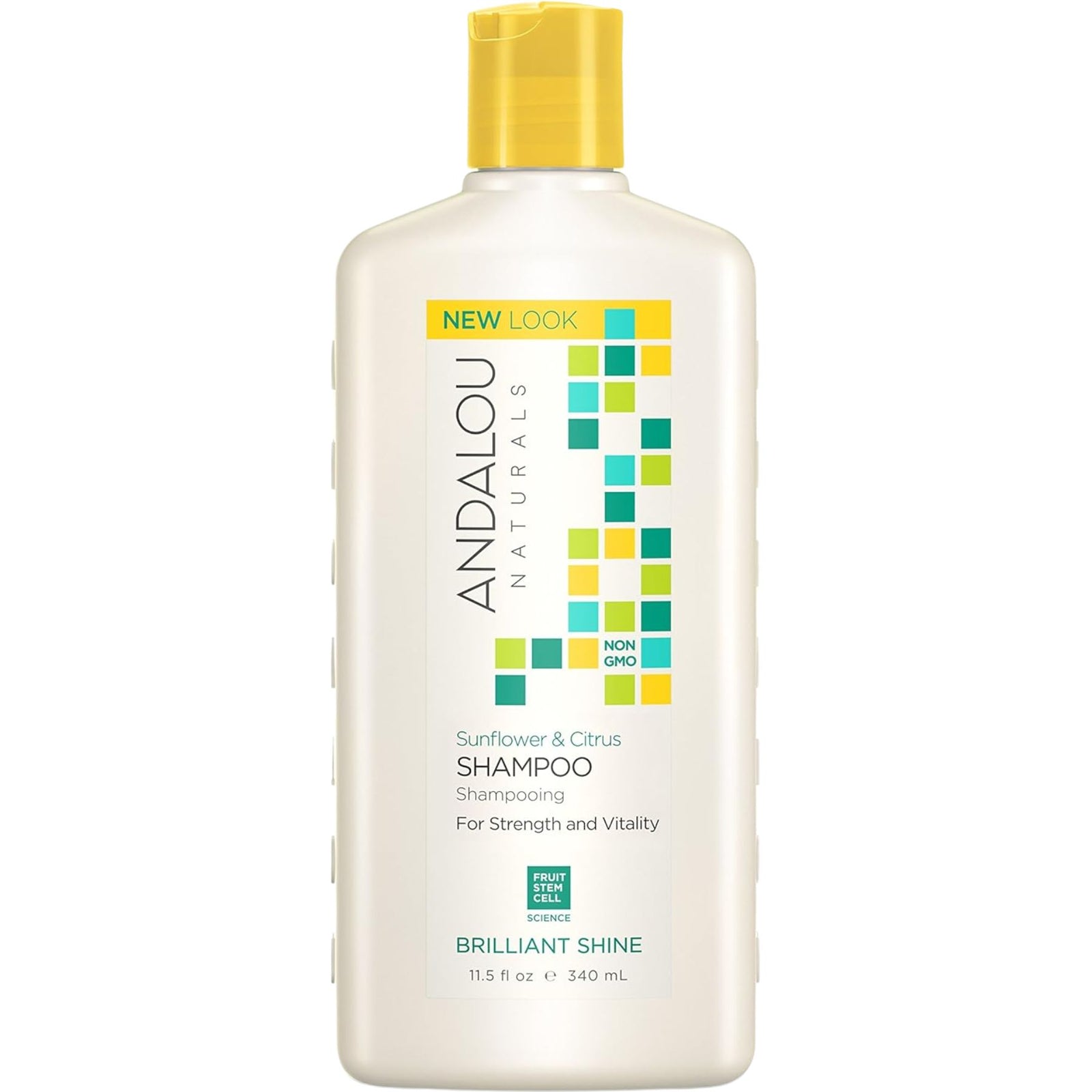 Andalou Sunflower & Citrus Brilliant Shine Shampoo 340mL