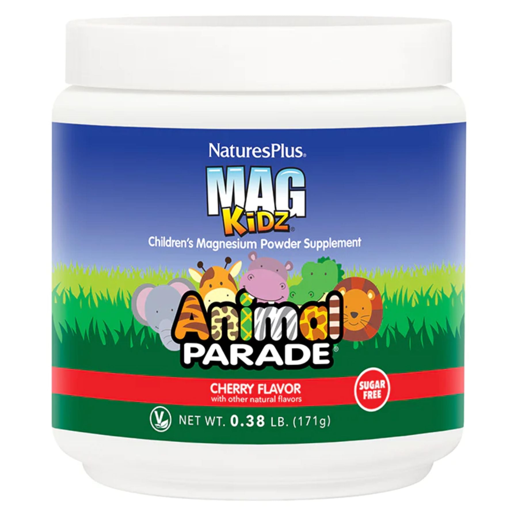 Animal Parade® Sugar-Free MagKidz Magnesium Powder 171g