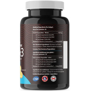 AquaOmega 5X Ultimate Strength EPA Omega-3 Softgels 120s