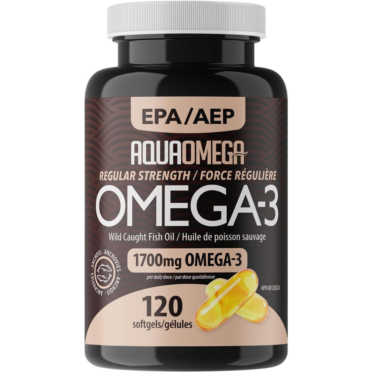 AquaOmega Regular Strength EPA Softgels 120s