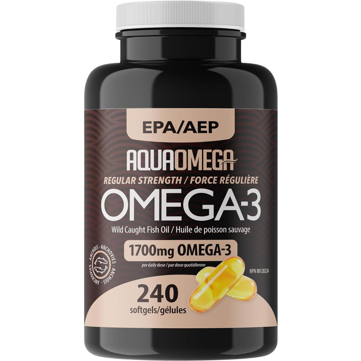 AquaOmega Regular Strength EPA Softgels 240s