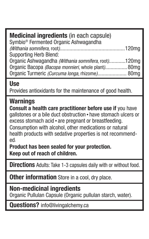 Living Alchemy Ashwagandha Alive 60s