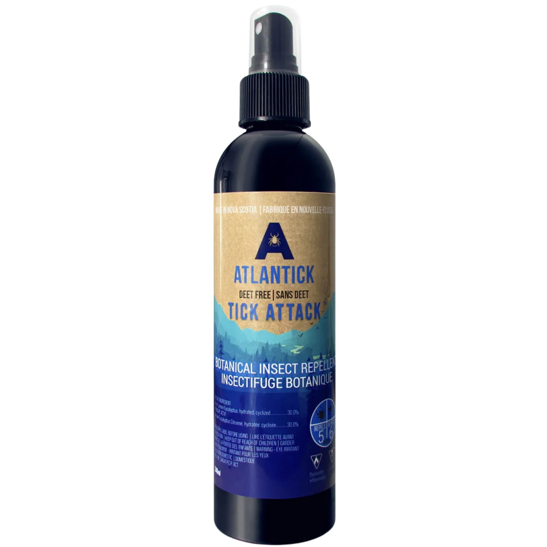 AtlanTick Tick Attack Botanical Insect Repellent 120mL