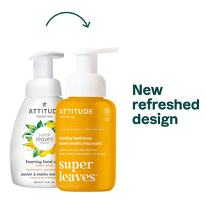 Attitude Foaming Hand Soap Lemon Leaves 295ml