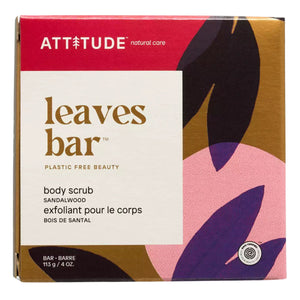 Attitude Leaves Bar Sandalwood Body Scrub 113g