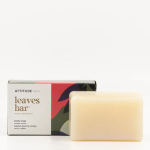 Attitude Leaves Bar Body Soap Bar - Herbal Musk 113g