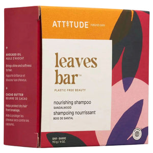 Attitude Leaves Bar Nourishing Shampoo Bar - Sandalwood 113g