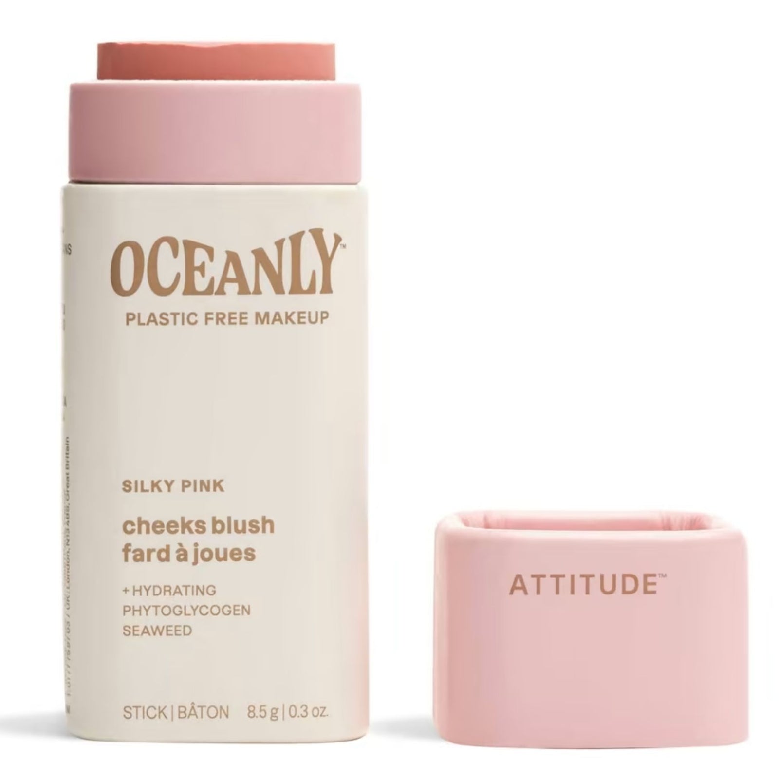 Oceanly Cream Blush Stick - Silky Pink