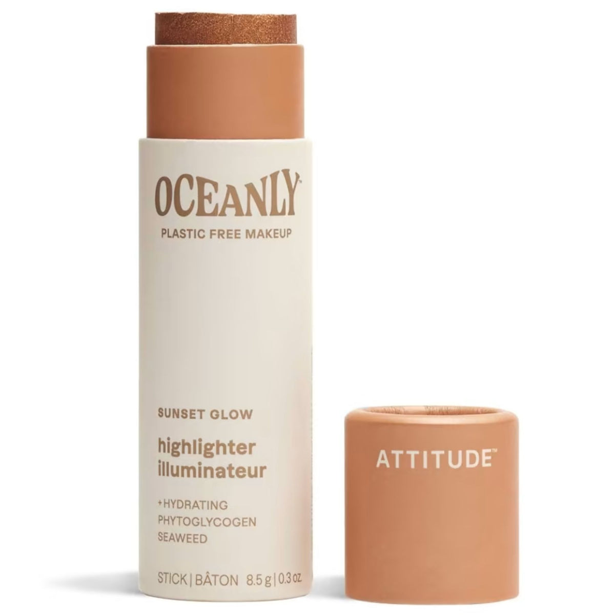 Oceanly Cream Highlighter Stick - Sunset Glow