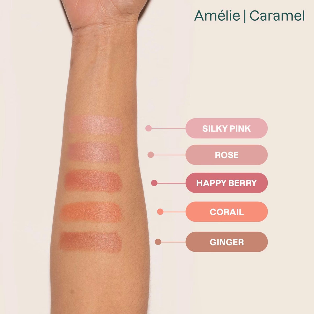 Oceanly Cream Highlighter Stick - Sunset Glow