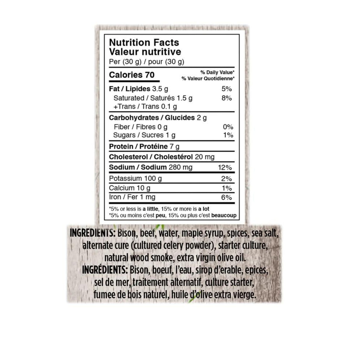 BUFF Bison Snack Sticks Original Flavour 5-Pack 120g