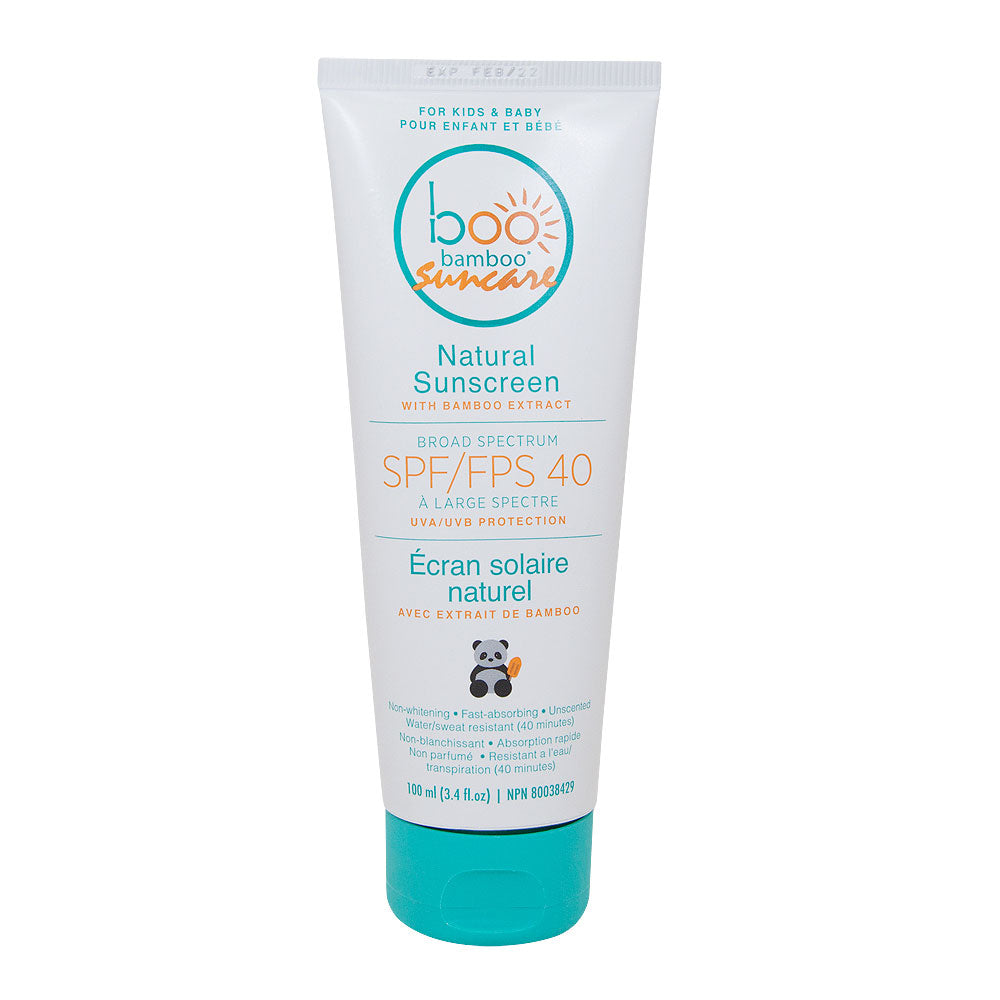 Baby Boo Natural Sunscreen Lotion SPF40 Kids & Baby 100ml