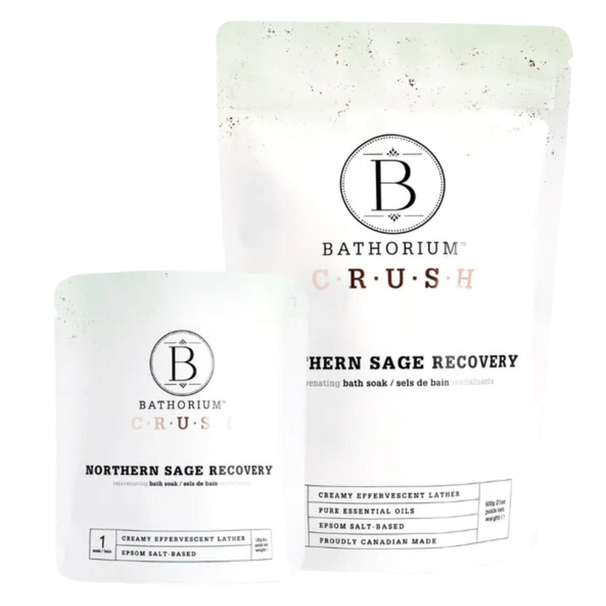 Bathorium Northern Sage Recovery Crush Bath Soak 600g