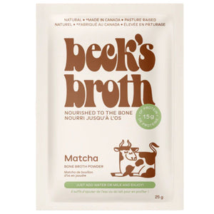 Beck's Broth Matcha 1pk (single sachet)