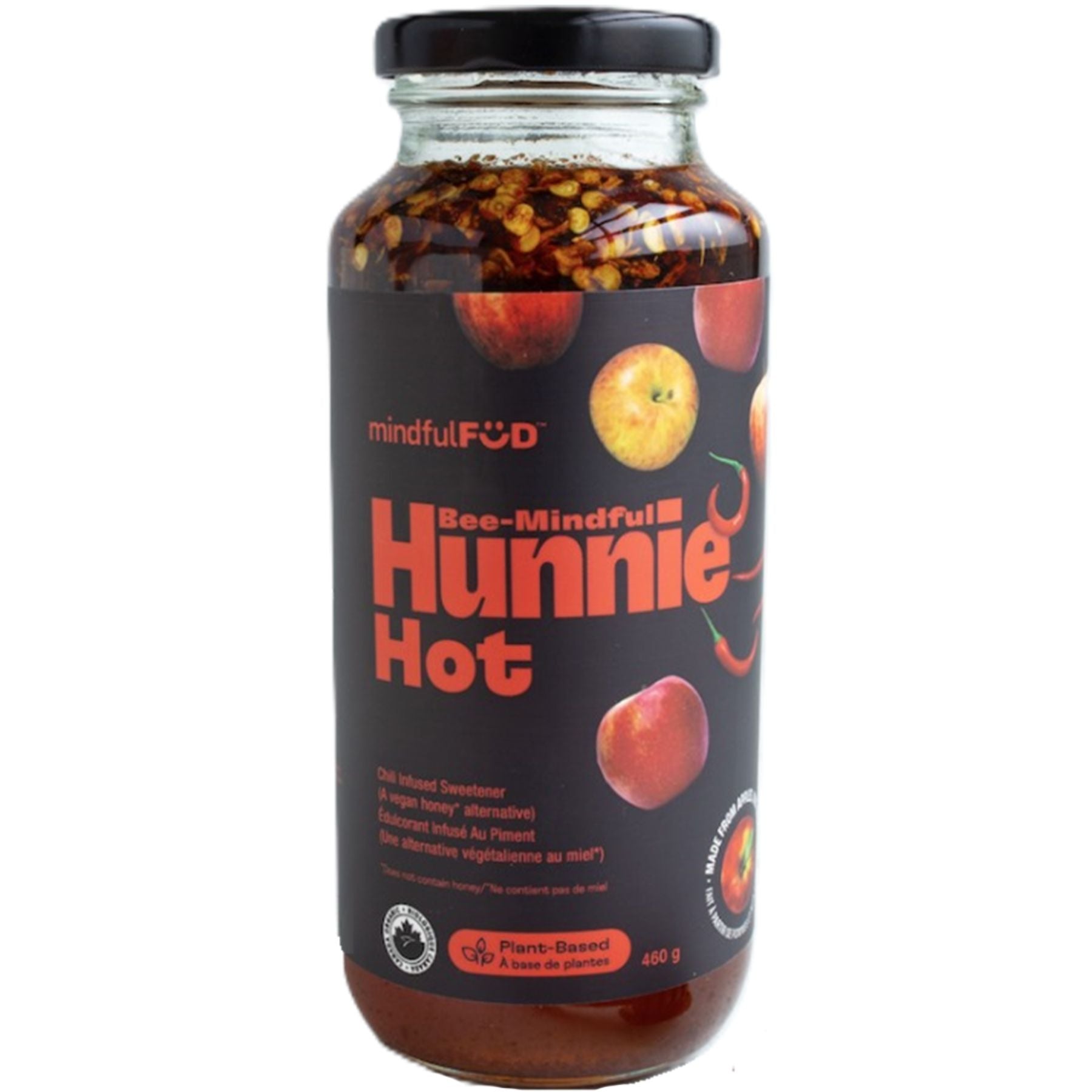 BeeMindful Hunnie Organic Hot Chili Infused Sweetener 460g