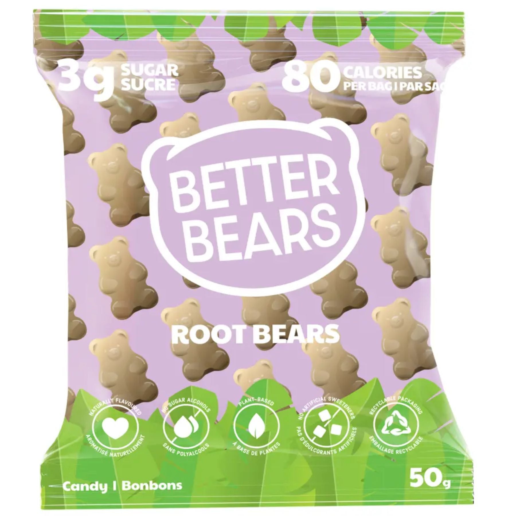 Better Bears Root Bears Vegan Gummies 50g