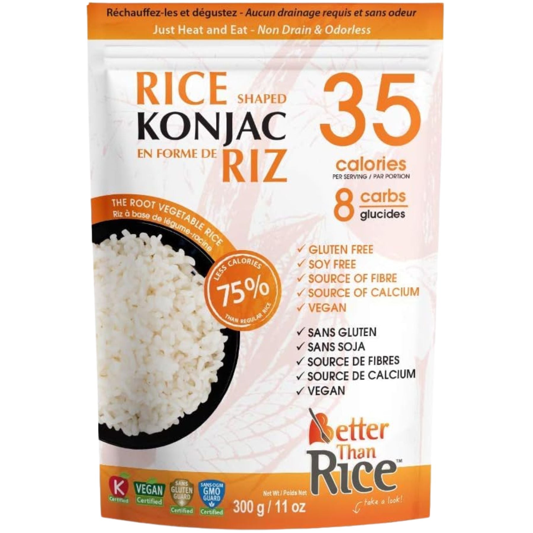 Better Than Rice Rice-Shaped Konjac 300g