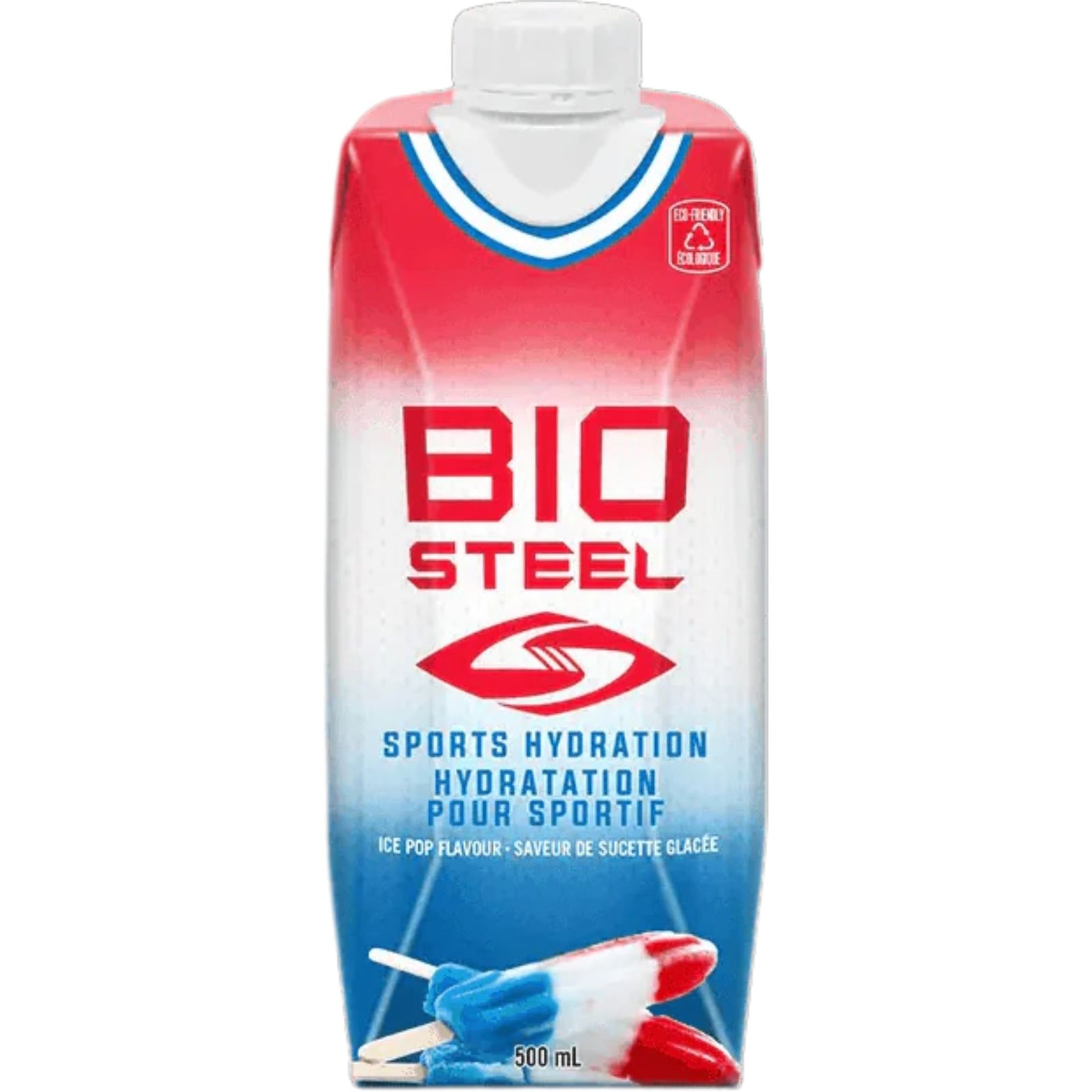 BioSteel Sports Hydration Drink Ice Pop 500mL (Single)