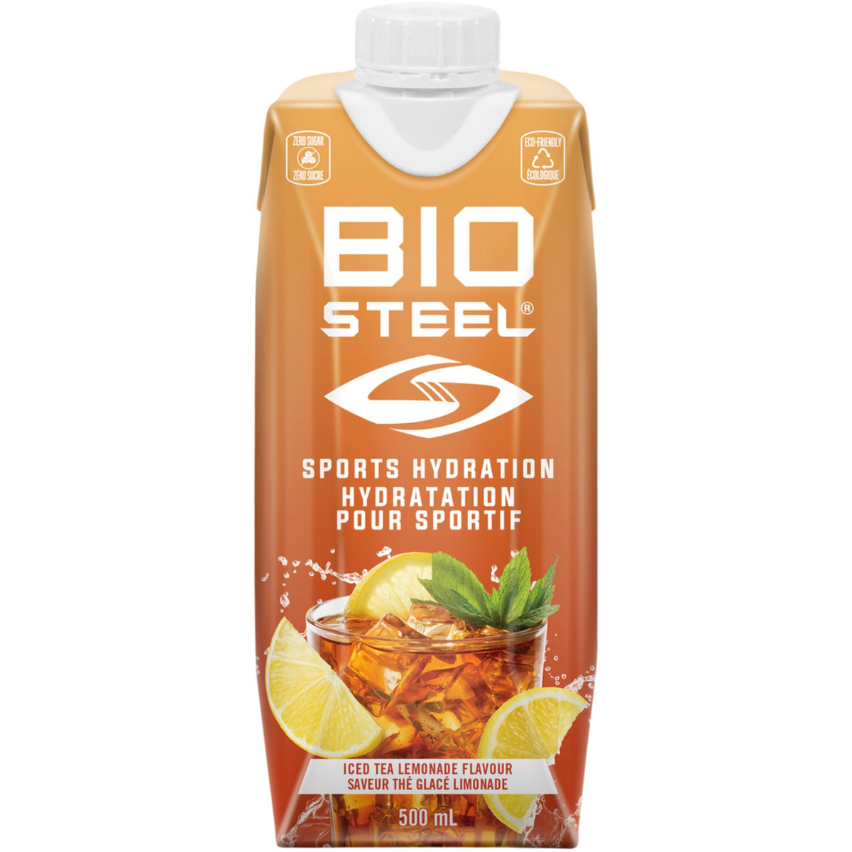 BioSteel Sports Hydration Drink Iced Tea Lemonade 500mL (Single)