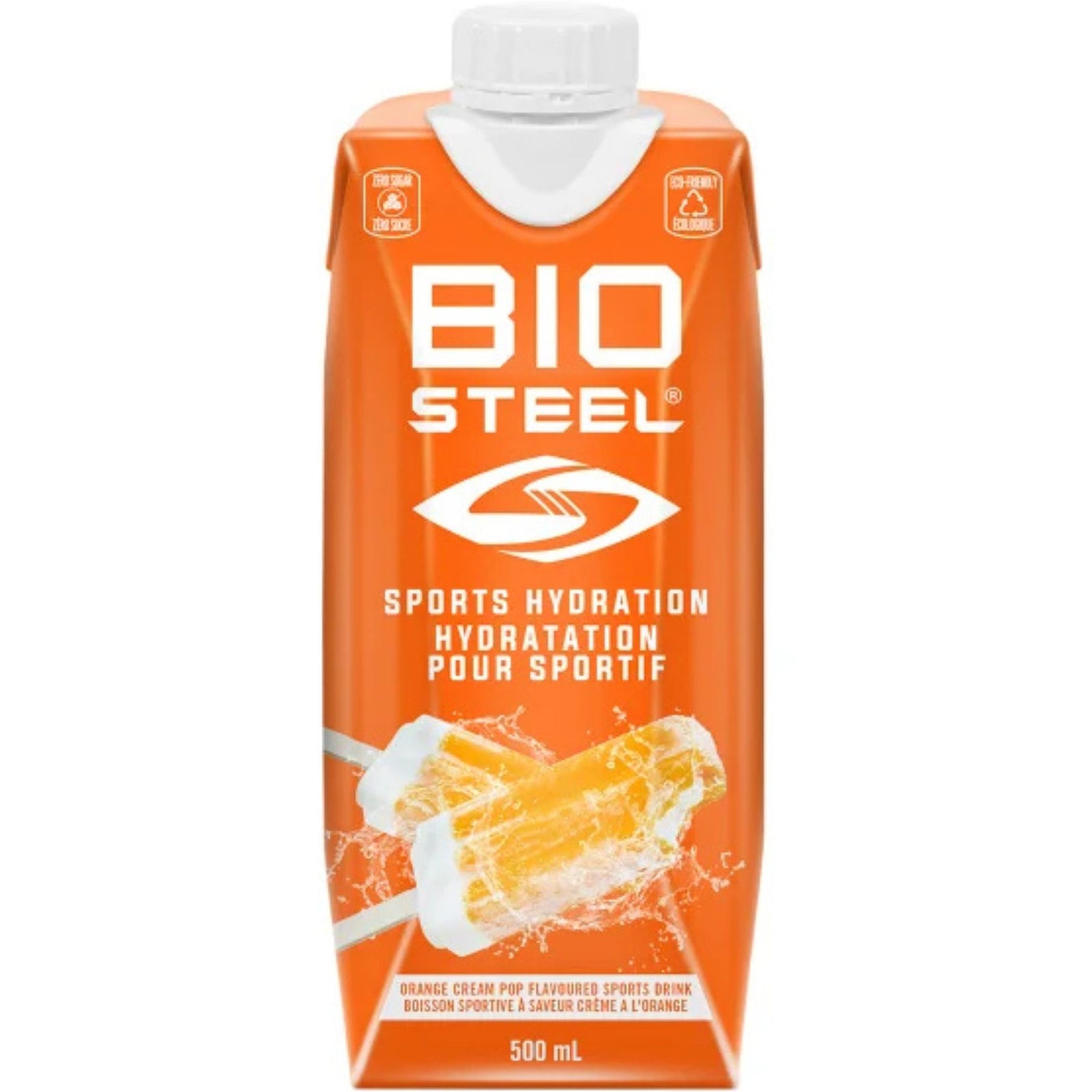 BioSteel Sports Drink Orange Cream Pop 500mL (Single)