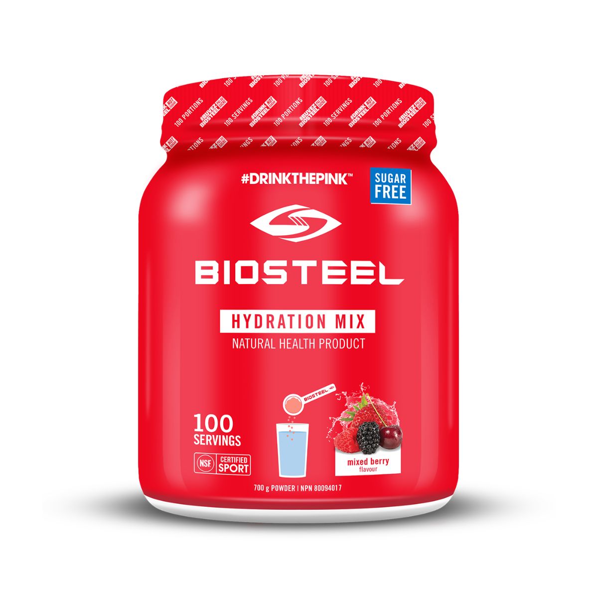 BioSteel Hydration Mix Mixed Berry, 700g