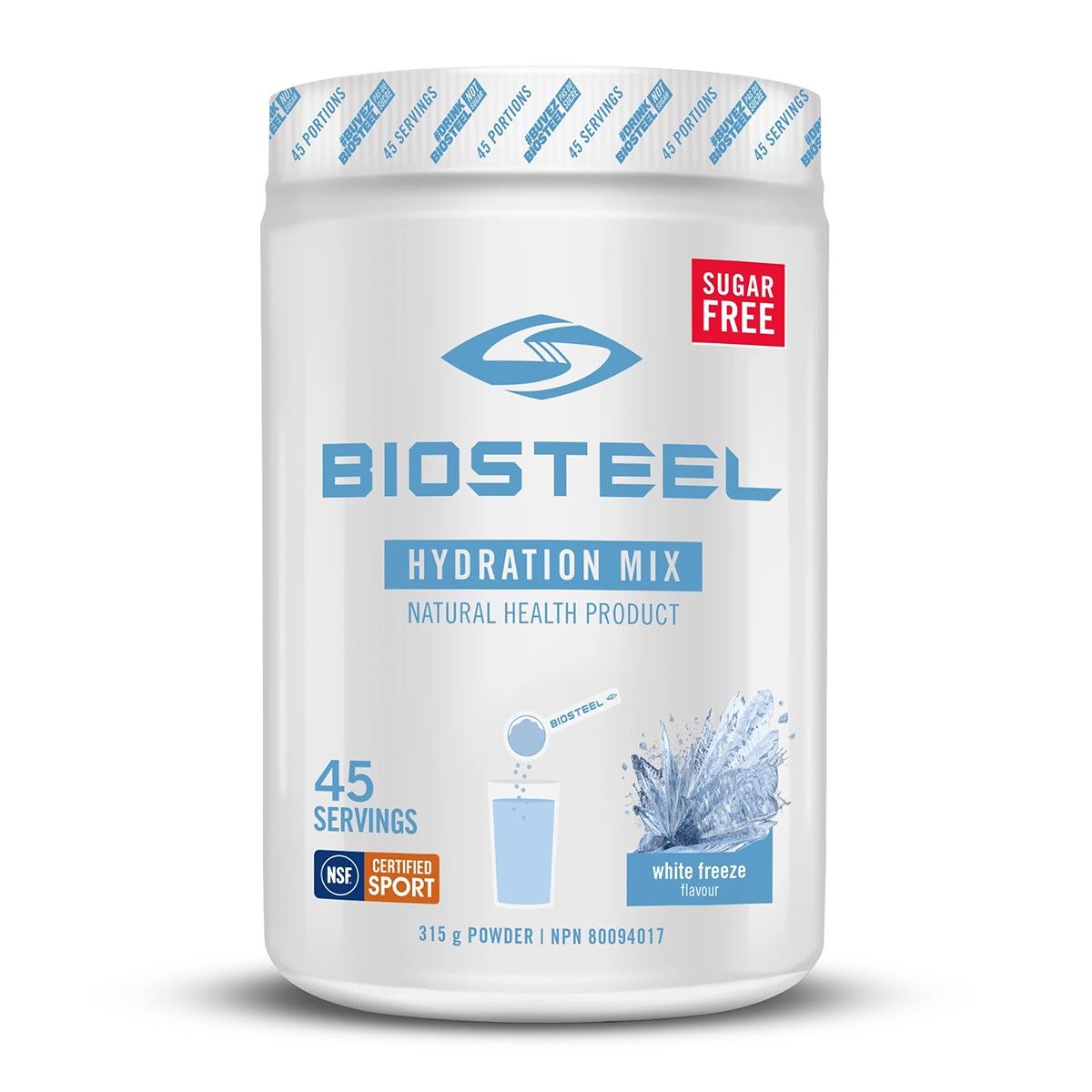 BioSteel Hydration Mix White Freeze, 315g