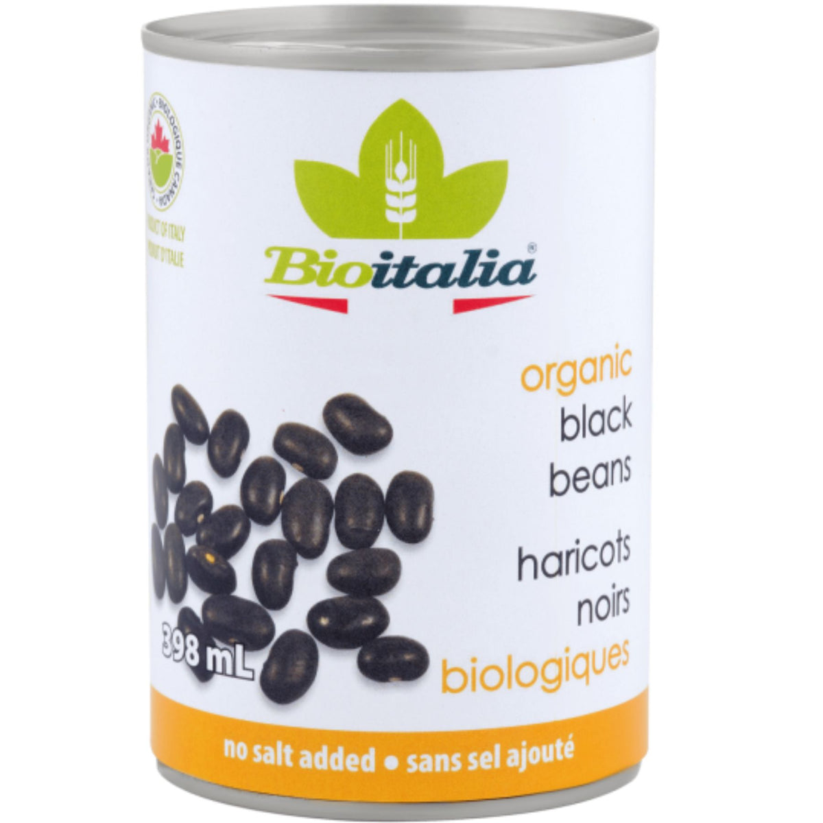 Bioitalia Organic Black Beans 398mL