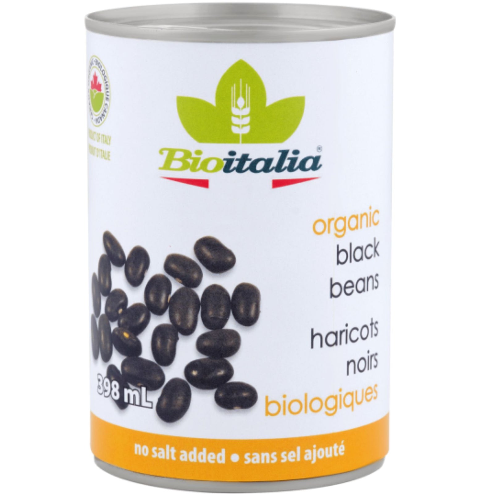 Bioitalia Organic Black Beans 398mL
