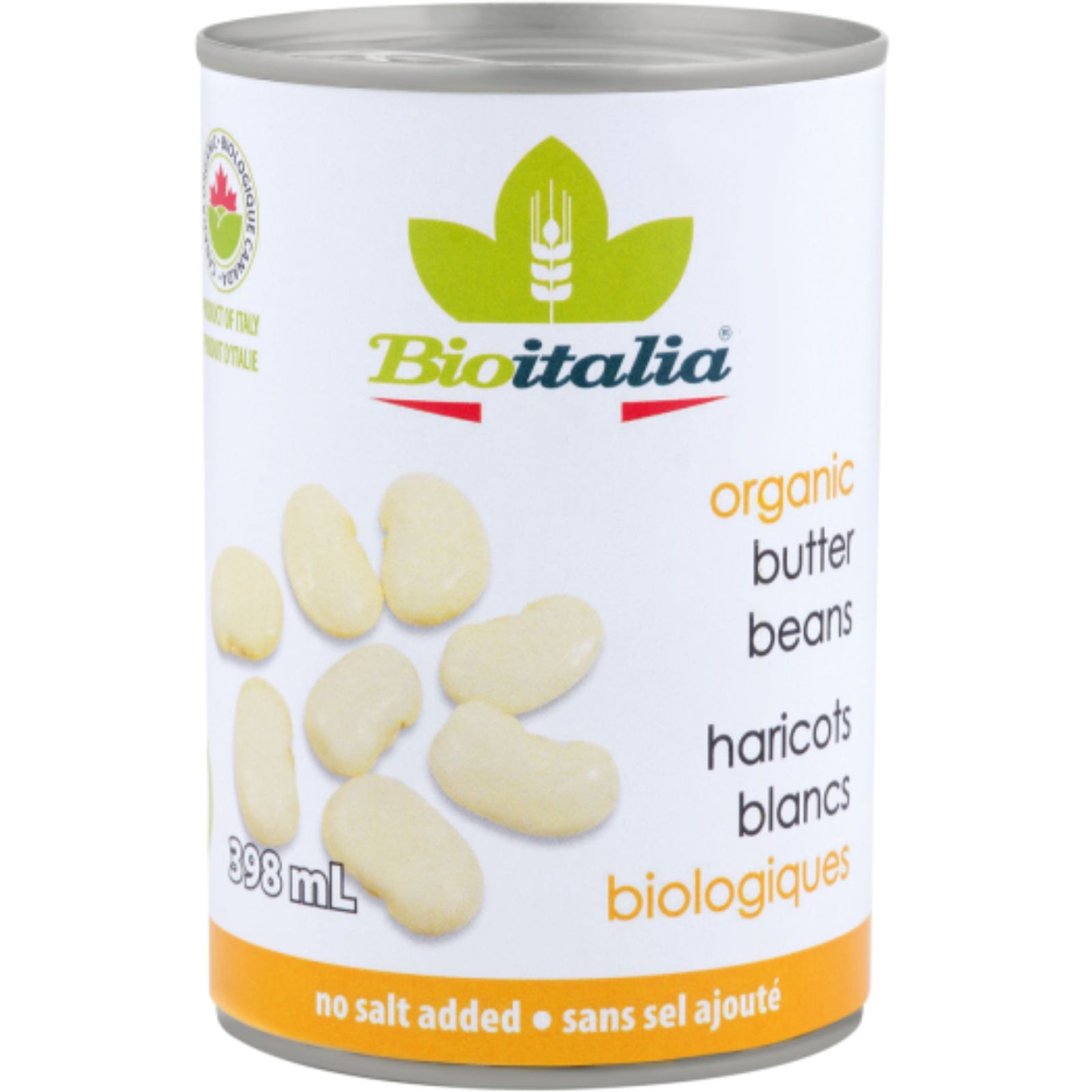 BioItalia Organic Butter Beans 398mL