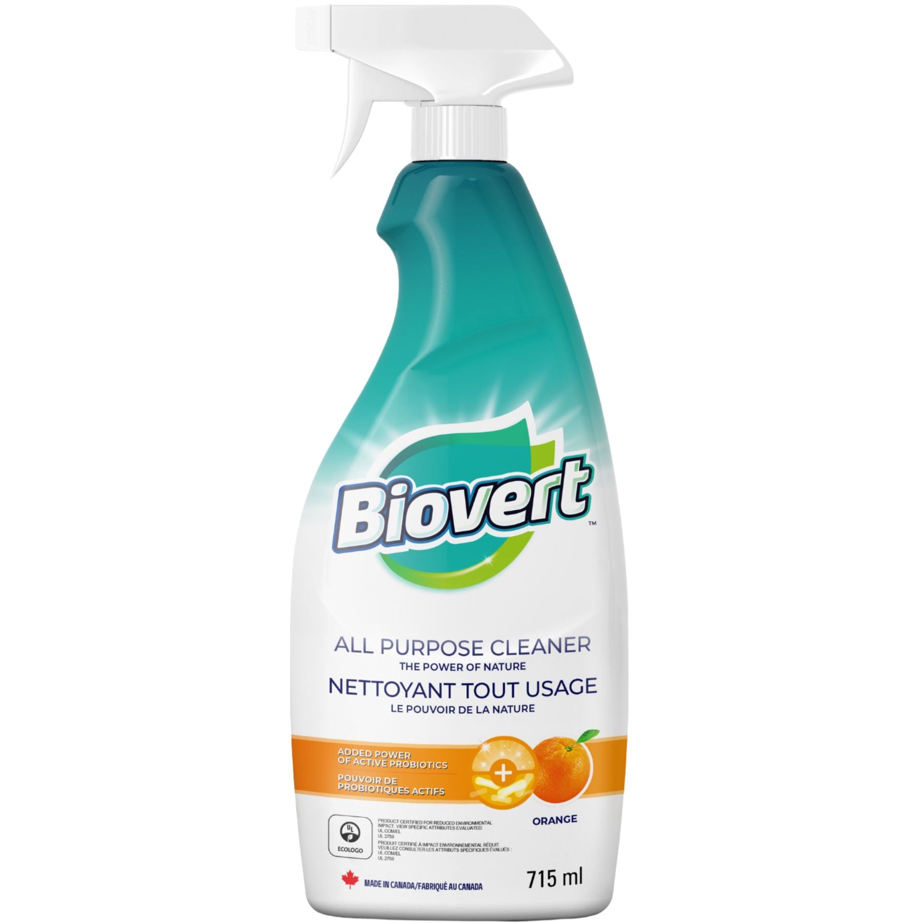 Biovert All-Purpose Cleaner Orange Scent 715mL