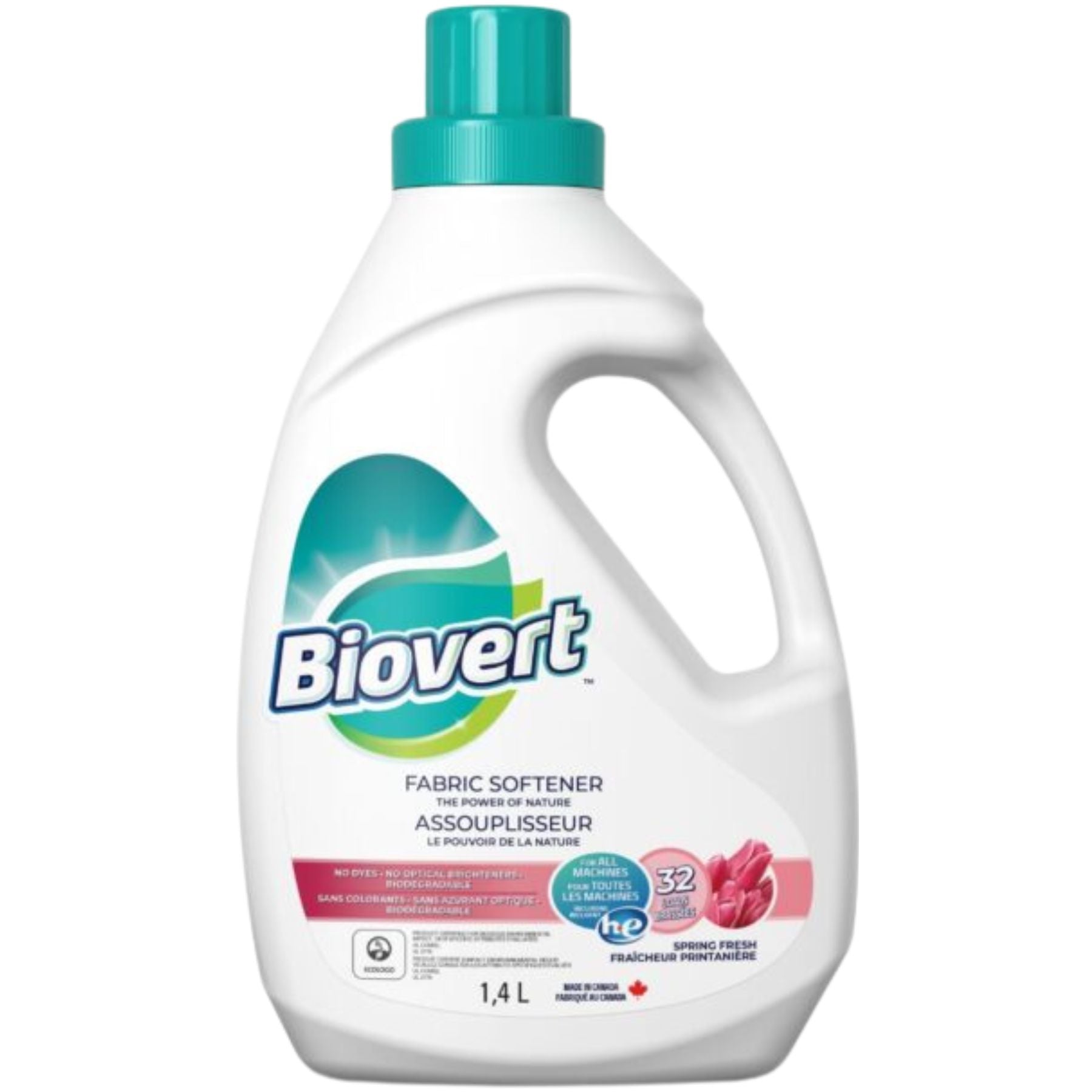 Biovert Fabric Softener Spring Fresh 1.4L