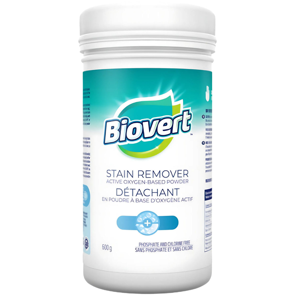 Biovert Stain Remover Active Oxygen-Based Powder 600g