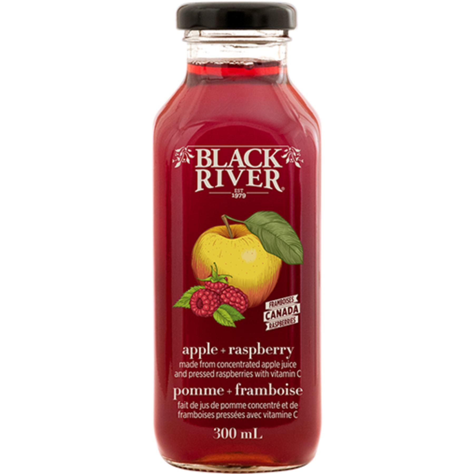 Black River Apple + Raspberry Juice 300mL