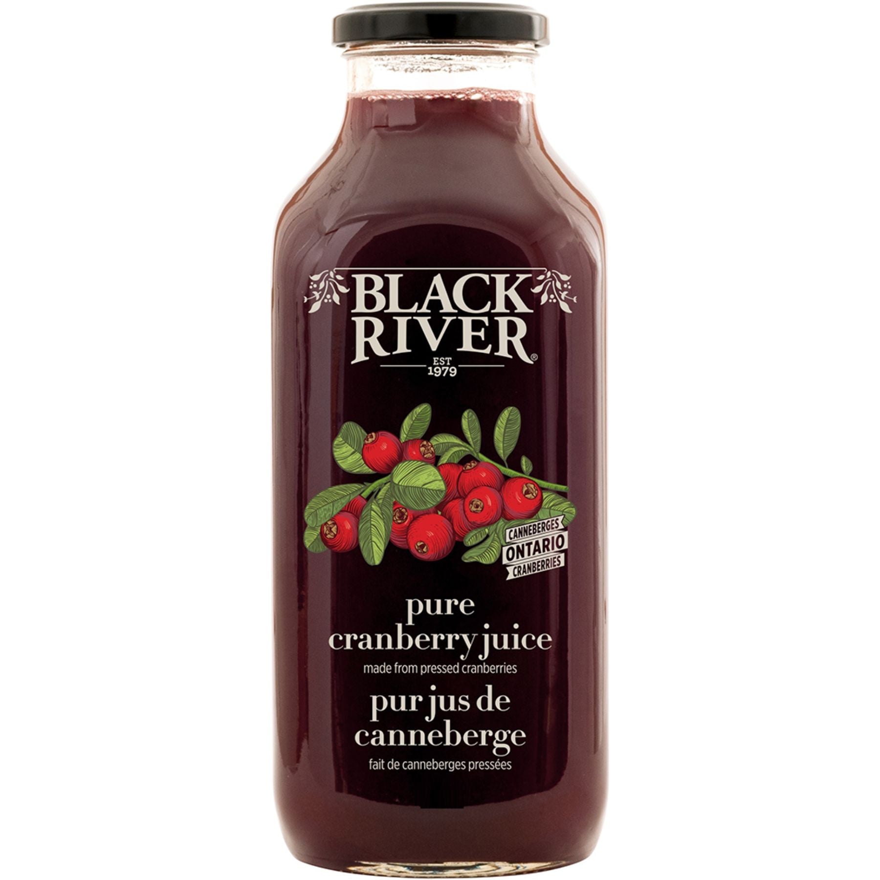 Black River Pure Cranberry Juice 1L