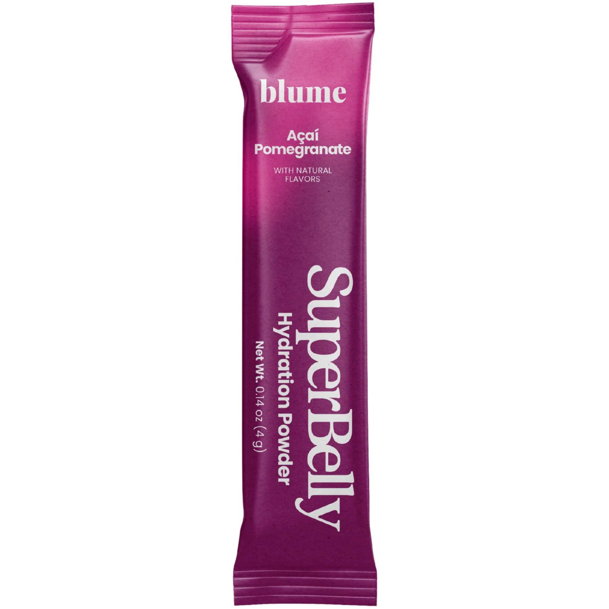 Blume SuperBelly Gut-Building Hydration Sachets Acai Pomegranate 4g (Single)