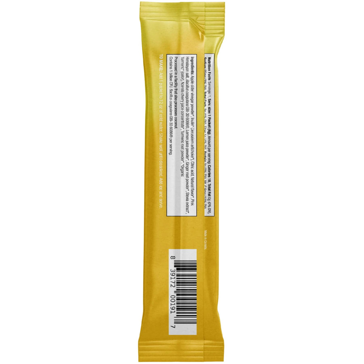 Blume SuperBelly Gut-Building Hydration Sachets Lemon Ginger 4g (Single)