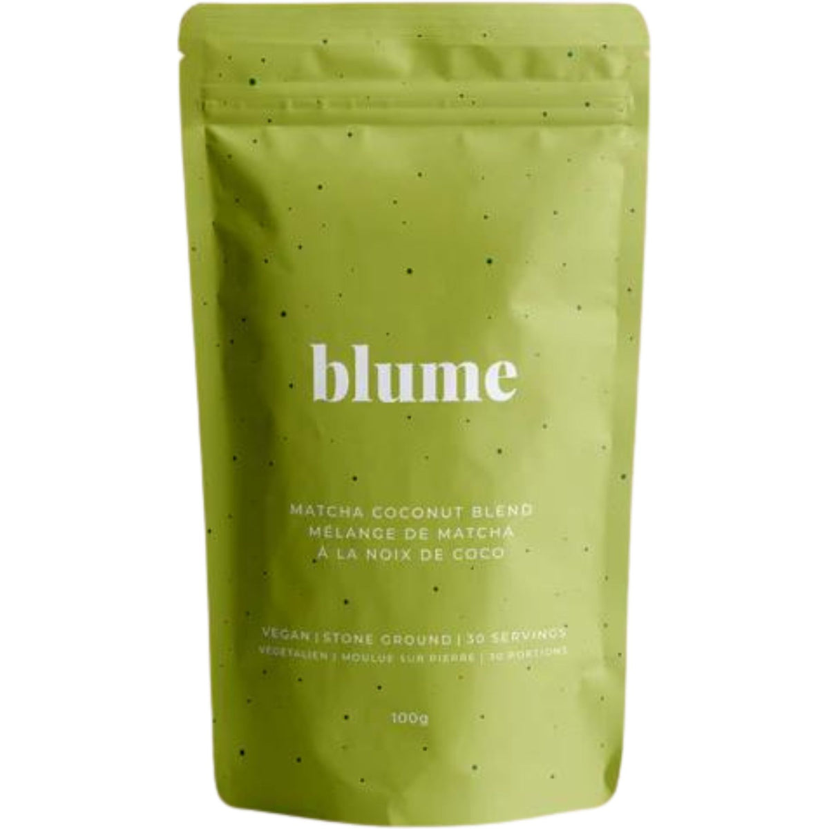 Blume Superfood Latte Powder Matcha Coconut Blend 100g