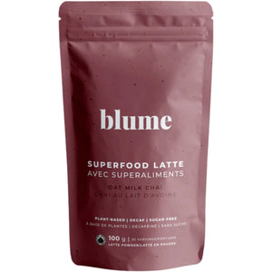 Blume Superfood Latte Powder Oat Milk Chai Blend 100g