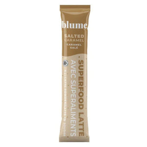 Blume Superfood Latte Powder Salted Caramel - Sachets 8ct