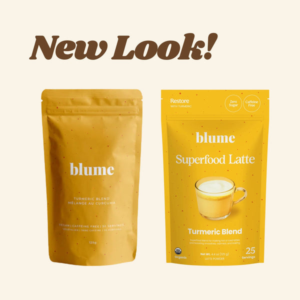 Blume Superfood Latte Powder Turmeric Blend 125g - Fiddleheads Health ...