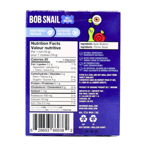 Bob Snail Fruit Rolls - Apple Blueberry 10pk